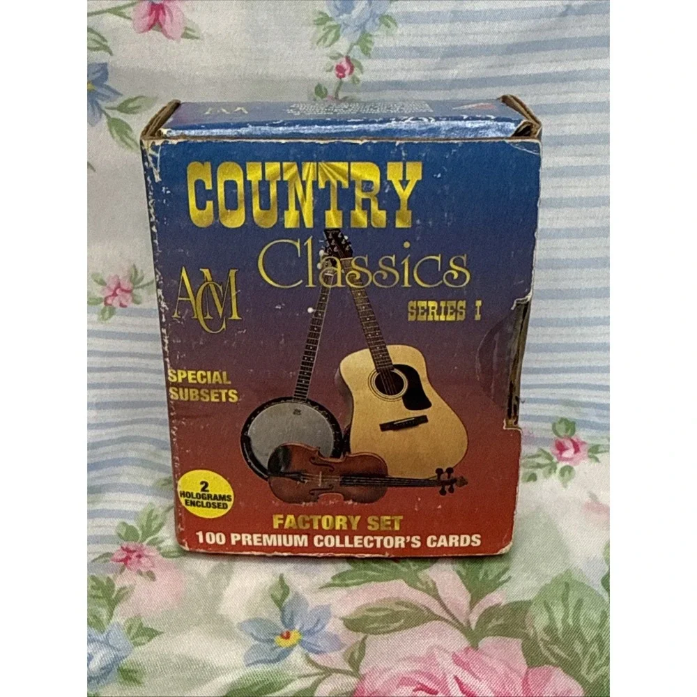 1992 ACM Country Classics Series I Factory Set 98 Collector Cards, Missing 2‎